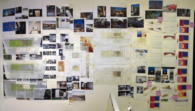 The wall of fame - revision 2 including site sketches and other project-related visuals.